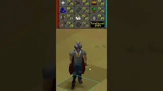Using My First Ever Abbysal Whip On Old School RuneScape #osrs #runescape #osrsshorts #shorts