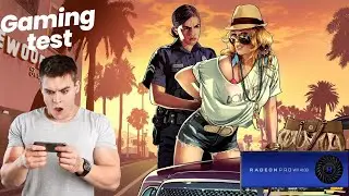 Amd Radeon pro Wx 4100 | GTA 5 test  |  Ultra setting Gameplay