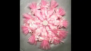 Sacchettini bomboniera fai da te con tulle a forma di cono ! Super economico😊