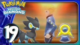 Pok&eacute;mon Brilliant Diamond, часть 19 &mdash; Лидер спортзала Sunyshore City Volkner