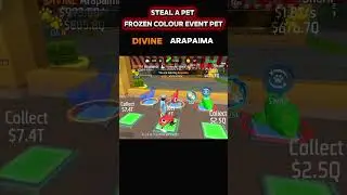 Free Fire steal a pet New DIVINE Arapaima Pet 🐟 Frozen Skin | FF Shorts #freefire