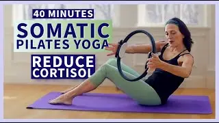 Somatic Pilates Yoga to Reduce Cortisol Belly | Pilates Yoga | 40 minutess