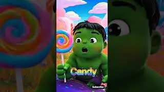 Baby Hulk and the Magic Lollipop 🍭✨ | Kids Short#viral