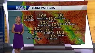 Northern California Forecast: Heat wave continues on Saturday