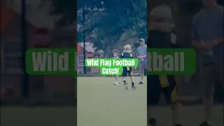UNBELIEVABLE Flag Football Catch. 👀 #shorts #flagfootball
