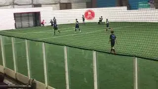 Isaac slams home the rebound