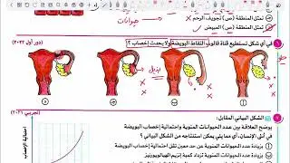 حل الدرس الخامس تكاثر من كتاب التفوق