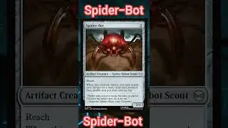 #mtgplayedh #magicthegathering #universesbeyond #marvelmtg #spiderman #mtgrobots #mtgartifact