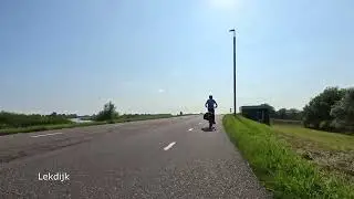 Fietsen Utrecht Lekdijk Haastrecht Oudwater 10 aug 2025