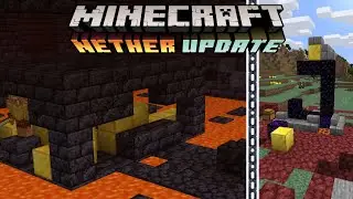 Minecraft Snapshot 20W16A - Bastions and Ruined Portals (Nether Update 1.16)