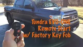 EVO-ONE Remote Start 2017 Tundra (Part 3 - Overview)