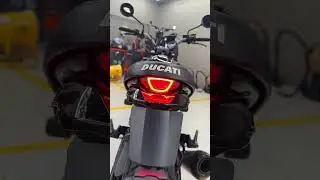 Installation ProjectONE Performance Parts,LED 3IN1 for Ducati Scrambler