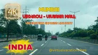 Mumbai Rainy Drive | Vikhroli - Viviana Mall Thane | Mumbai |The City That Never Sleeps
