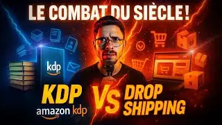 Amazon KDP : le meilleur business en ligne face au Dropshipping ? 🥊