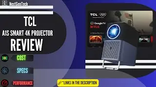 TCL A1s Smart Projector Review | Google TV, Netflix & Dolby Audio!