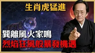 虎生肖猛進！1月24～26日巽離風火家鳴，生活烈焰狂風般機遇暴發！用易經倪海廈之力鎖定臘月喜事，不聽運勢打折！#倪海廈 #命理 #生肖 #運勢