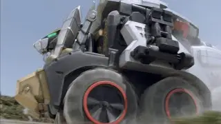 Power Rangers Megaforce - Robo Knight - Lion Mega Zords