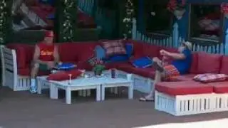 BB10 11:20am Jerry Memphis outside, Renny yells @ Jerry