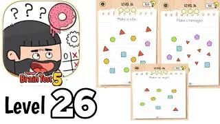 Brain test 5 level 26 Full Guide Walkthrough Solution