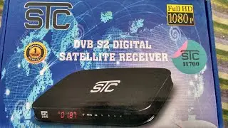 STC H700 FULL HD SET TOP BOX UNBOXING