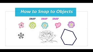 How to snap to objects and perspective rulers in Clip studio Paint