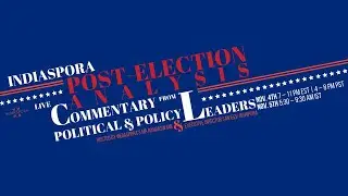 Indiaspora Post-Election 2020 Political Analysis feat. Indian American political leaders  | Diya TV