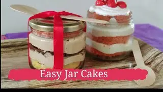 #Easy jar cake #Red bee cake #red velvet cake #2 minute