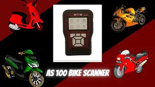 Big surpise to technicians | new bike scanner AS 100 #AS100  #MOTO #SCANNER #demo on #table #canbox2