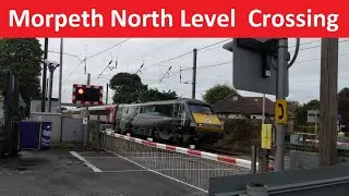 Morpeth North Level Crossing - East Coast Main Line - Morpeth. Northumberland