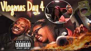 VLOGMAS DAY 4 🤣 | *HILARIOUS* HOTBOX FREESTYLE | JazzOnScreen