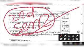 CU 2nd sem Review or FSI online Form fillup | How to apply for FSI ? | 2nd sem review notice 2026 !