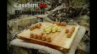 Copenhagen Hnefatafl game.  Millar gambit,  siege.