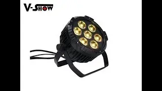 7*25W RGBWA Outdoor COB LED Par