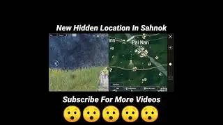 New Hidden Location In Sahnok | #shorts #youtubeshorts #bgmi