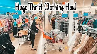 HUGE THRIFT CLOTHING HAUL