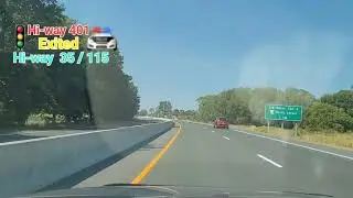 Toronto's West 401 Exit to Highway 35/115 to Peterborough & Lindsay.