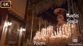 Virgen de los Dolores de Lanzada en Plaza Niña y la Esperanza | Martes Santo Huelva 2023