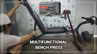 Multifunctional Bench Press For Workout | Home Gym Workout | 10 in 1 Bench Press Adjustable |