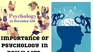 The importance of psychology in daily life youtube channel  psychology times