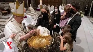 Pope Leo Celebrates Mass and Baptises Newborns in Sistine Chapel | VERTEX