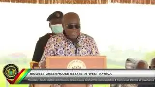 Video: Commissioning of largest Green House Estate in West Africa