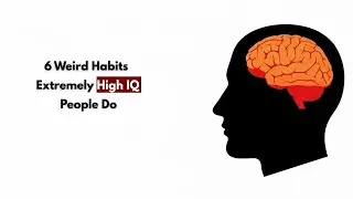 6 Weird Habits That Prove You Have an Extremely High IQ