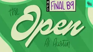 2023 The Open at Austin | MPO FINALB9 | Heimburg, McMahon, M&auml;kel&auml;, Redalen | Jomez Disc Golf