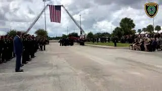 Final honors for fallen officer William “Bill” Jeffrey