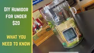 Do it yourself Humidor for Under $20