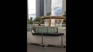 Bus View | Suntec City Fountain of Wealth | Singapore City Tour