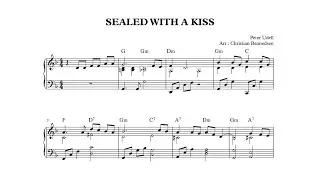 Sealed With A Kiss - Piano