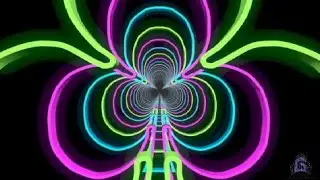 Moving clover background - fondo tr&eacute;bol en movimiento.