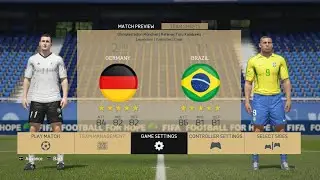 FINAL WORLD CUP 2002 • GERMANY vs BRAZIL • FIFA 16 PC • CLASSIC PATCH