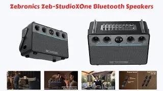 Zebronics Zeb StudioXOne Bluetooth Speakers Launched with 240W RMS Output 9000mAh bettery #speaker